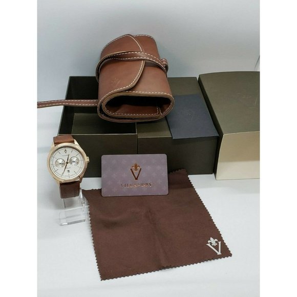 Villandry Rivoli Miyota Auto Men's Watch - Picture 3 of 10